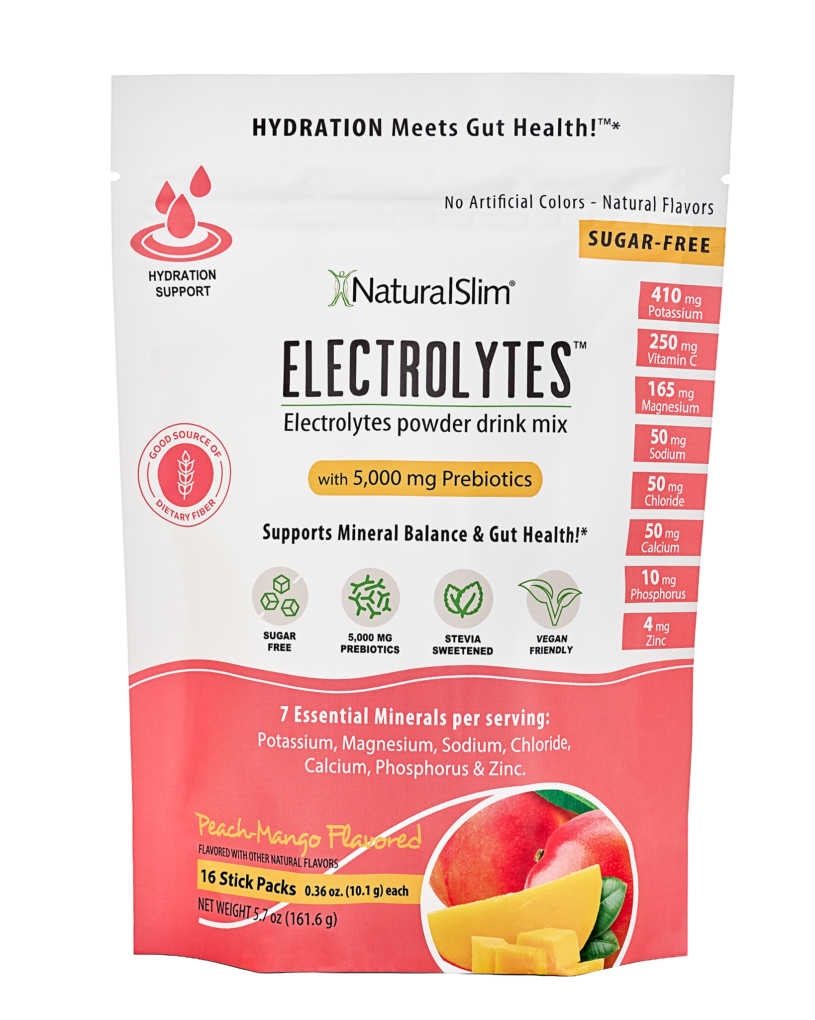NaturalSlim Electrolytes™ Peach-Mango