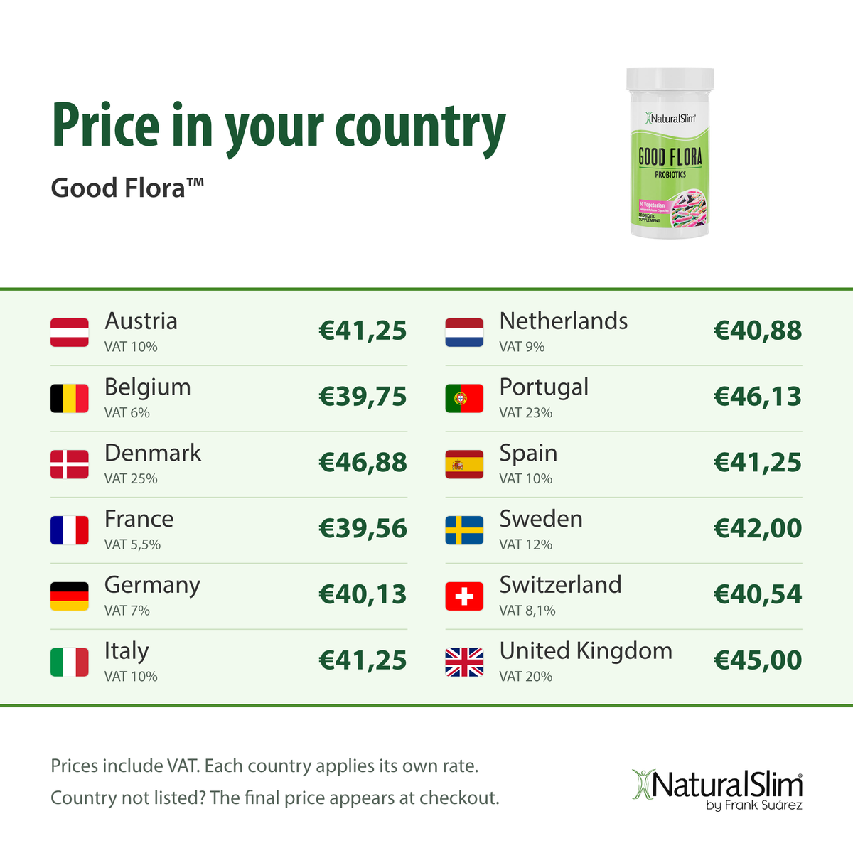 Price in your country: Good Flora™